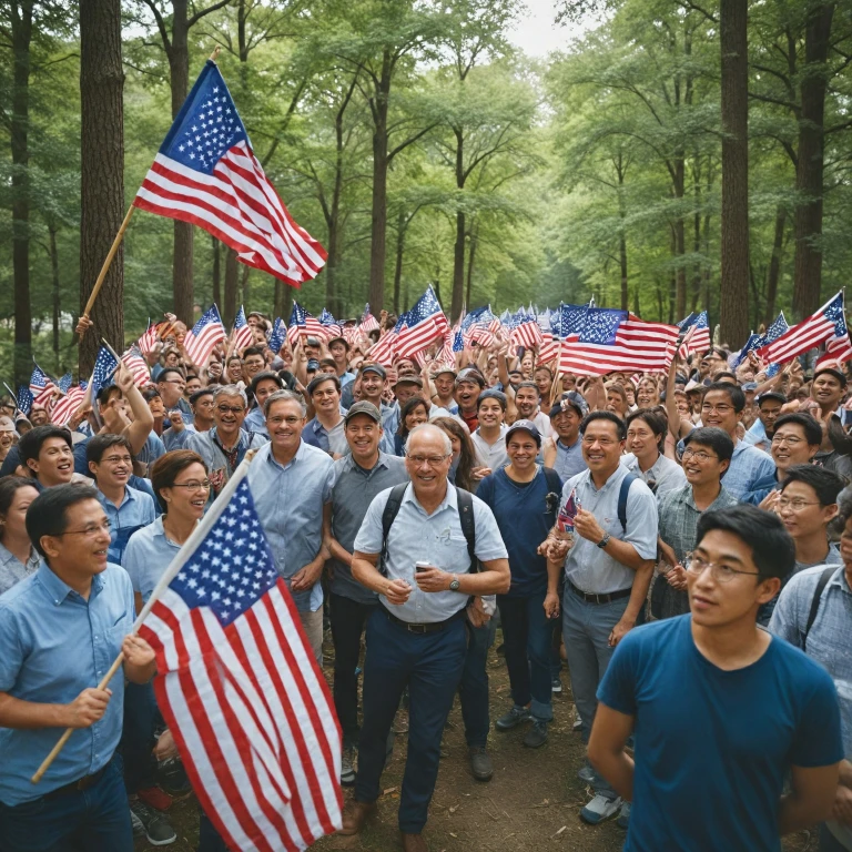 Heartfelt Cheers for Your Journey to American Citizenship